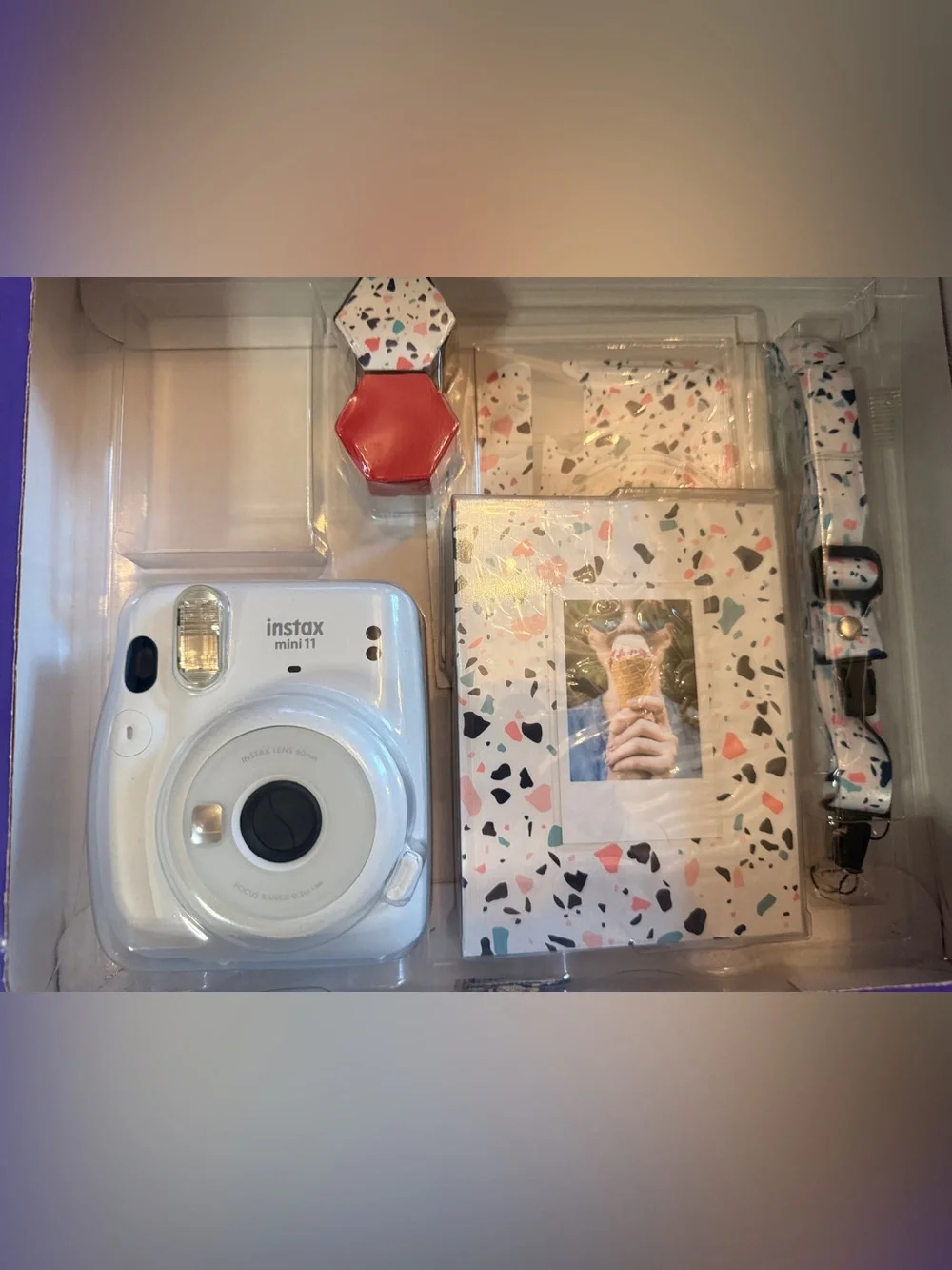 Instax Mini 11 Instant Camera Set - White